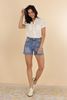 Immagine di PLUS SIZE DENIM STRETCH JEANS SHORTS